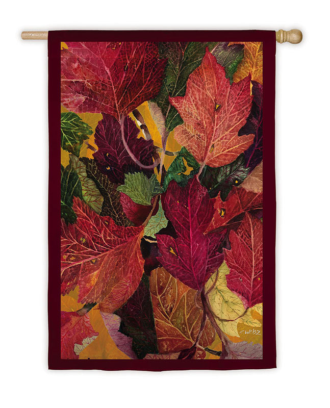 Colorfull Fall Leaves Banner