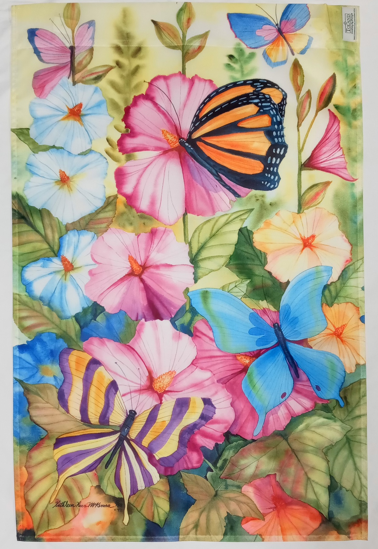 Spring Butterflies Banner