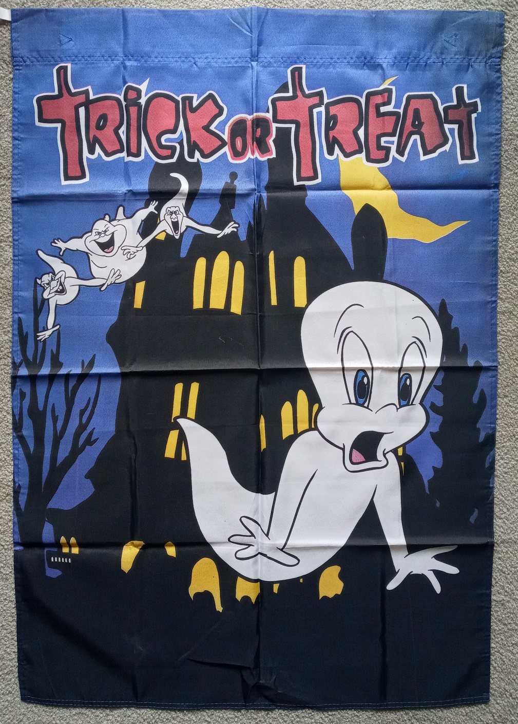 Trick or Treaters Casper Decorative Banner 