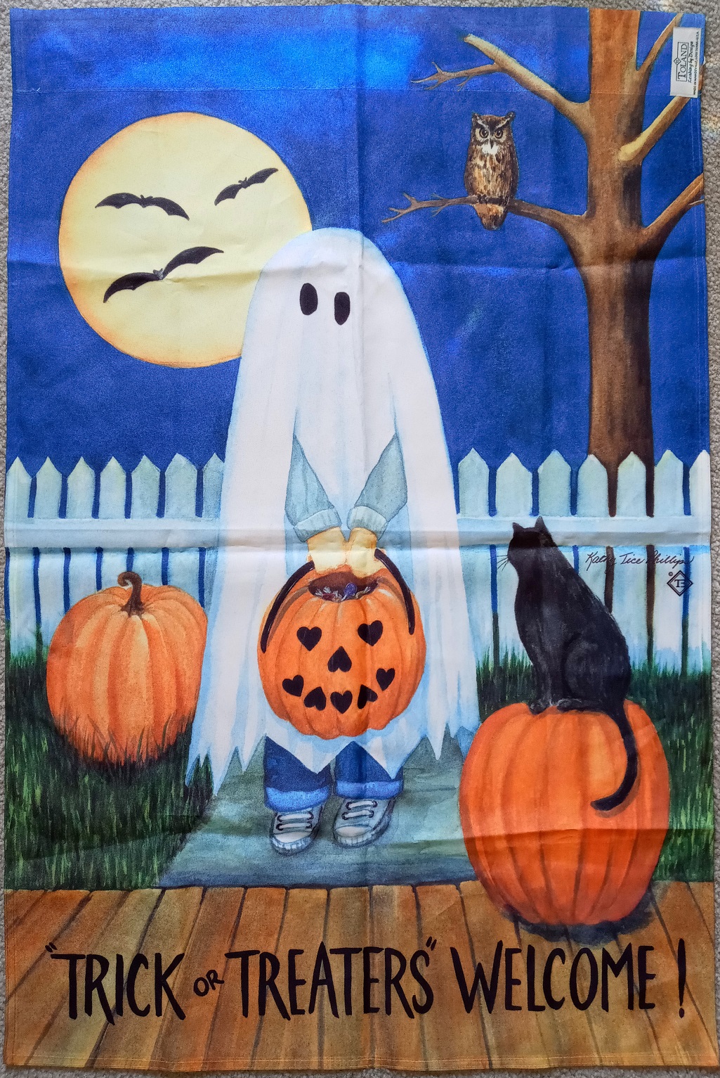 Trick or Treaters Welcome Decorative Banner 